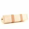 Hermes Toto Bag - Shop Bag large model shopping bag in beige and brown canvas - Detail D4 thumbnail