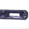 Sac à main Hermes Kelly 28 cm en cuir box bleu-marine - Detail D5 thumbnail