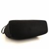 Hermes Herbag shoulder bag in black canvas and black leather - Detail D5 thumbnail