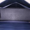 Bolso de mano Hermes Kelly 32 cm en cuero box azul oscuro - Detail D3 thumbnail