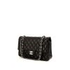 Bolso de mano Chanel Timeless en cuero acolchado negro - 00pp thumbnail