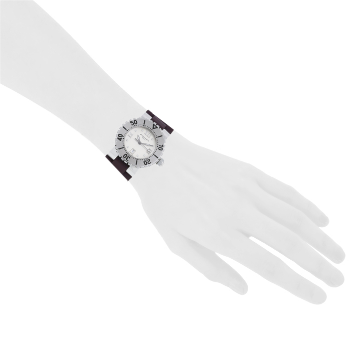 Chaumet Class One watch in stainless steel Ref:  622/3 Circa  1990 - Detail D1