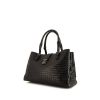 Bottega Veneta Roma handbag in black intrecciato leather - 00pp thumbnail
