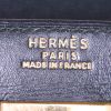 Bolso de mano Hermes Kelly 32 cm en cuero box verde oscuro - Detail D4 thumbnail