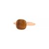 Pomellato Nudo ring in pink gold and citrine - 00pp thumbnail