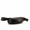 Pochette-cintura Gucci GG Marmont clutch-belt in pelle trapuntata a zigzag nera - Detail D4 thumbnail