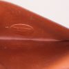 Pochette Louis Vuitton Vintage en toile monogram et cuir naturel marron - Detail D2 thumbnail