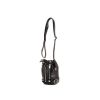 Saint Laurent Talitha mini shoulder bag in black leather - 00pp thumbnail