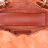 Borsa a tracolla Dior Mini Lady Dior in pelle cannage arancione con decoro di borchie - Detail D3 thumbnail