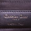 Dior Lady Dior Edition Limitée La Roue de la Fortune handbag in navy blue and white canvas and navy blue leather - Detail D4 thumbnail