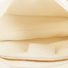 Bolso de mano Dior Saddle en cuero trenzado blanco - Detail D2 thumbnail