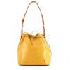 Shopping bag Louis Vuitton petit Noé in pelle Epi gialla - 360 thumbnail