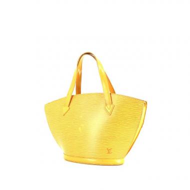 Borsa Louis Vuitton Saint Jacques modello piccolo in pelle Epi gialla
