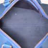 Borsa Louis Vuitton Speedy 25 cm in pelle Epi blu - Detail D2 thumbnail