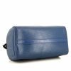Borsa Louis Vuitton Speedy 25 cm in pelle Epi blu - Detail D4 thumbnail