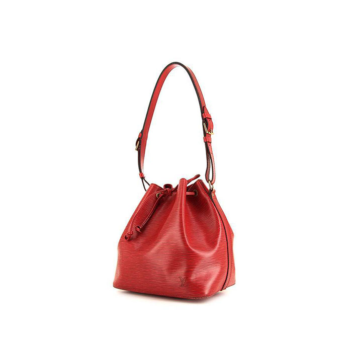 Louis Vuitton petit Noé small model handbag in red epi leather - 00pp