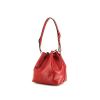 Louis Vuitton petit Noé small model handbag in red epi leather - 00pp thumbnail