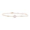 Messika Joy bracelet in pink gold and diamonds - 00pp thumbnail