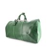 Louis Vuitton Keepall 55 cm travel bag in green epi leather - 00pp thumbnail