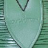 Louis Vuitton Keepall 55 cm travel bag in green epi leather - Detail D3 thumbnail
