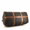 Dior Vintage travel bag in brown monogram canvas and brown leather - Detail D4 thumbnail