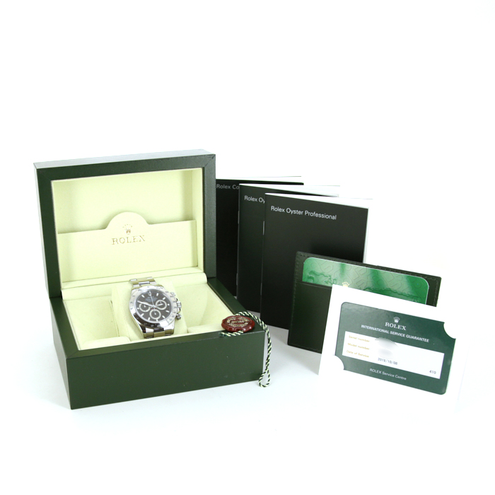 Rolex Daytona Automatique watch in stainless steel Ref:  116520 Ref:  116520 Circa  2007 - Detail D2