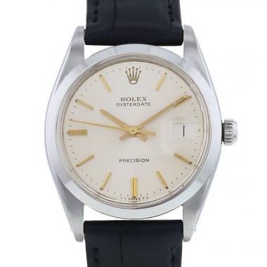 Montre Rolex Oyster Date Precision en référence à "La grande évasion" en acier Ref :  6694 Vers  1966