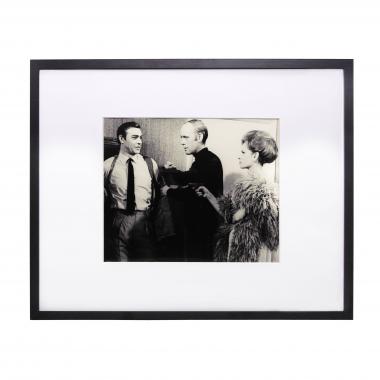 Lobby card from the film "Thunderball", with Sean Connery, 1965, vintage print on cardboard paper, framed