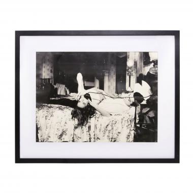 Photographie d'exploitation du film « Opération Tonnerre », 1965, avec Sean Connery, tirage d'époque sur papier cartoline, encadrée