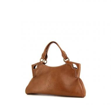 Borsa Cartier Marcello in pelle marrone