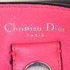 Shopping bag Dior Diorissimo in pelle martellata blu - Detail D4 thumbnail