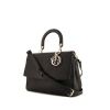 Dior Be Dior large model shoulder bag in black grained leather - 00pp thumbnail
