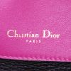 Borsa a tracolla Dior Be Dior modello grande in pelle martellata nera - Detail D4 thumbnail