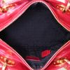 Bolso de mano Dior Lady Dior modelo mediano en charol rojo - Detail D2 thumbnail