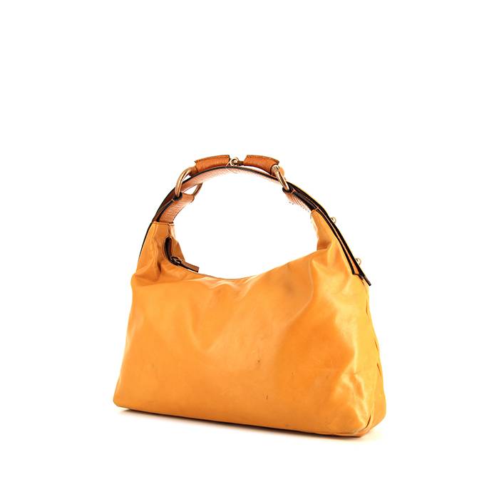 Gucci Soho Leather Disco Bag in Orange | Lyst