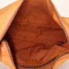 Gucci shopping bag in orange leather - Detail D2 thumbnail