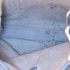 Bolso bandolera Hermes Evelyne modelo pequeño en cuero togo azul - Detail D2 thumbnail