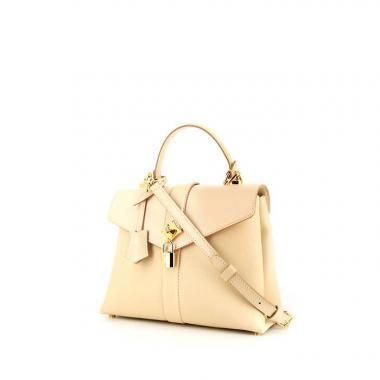 Borsa Louis Vuitton Rose des vents in pelle beige