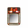 Mithé Espelt, "Doves" mirror in enamelled and gilded ceramic, from the 1953's - 00pp thumbnail