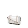 Borsa a tracolla Dior & Rimowa Pochette Personal in alluminio undefined e pelle grigia - 00pp thumbnail