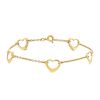 Tiffany & Co Open Heart bracelet in yellow gold - 00pp thumbnail