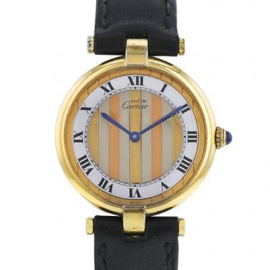 Cartier Must De Cartier watch in vermeil Ref:  590003 Circa  1980