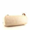 Hermes Herbag backpack in beige canvas and natural Hunter cowhide - Detail D4 thumbnail