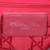 Borsa Dior Lady Dior modello piccolo in tela cannage nera - Detail D3 thumbnail