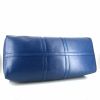 Borsa da viaggio Louis Vuitton Keepall 55 cm in pelle Epi blu - Detail D4 thumbnail