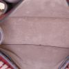 Sac bandoulière Chloé Hudson en cuir bordeaux - Detail D2 thumbnail