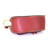 Chloé Hudson shoulder bag in burgundy leather - Detail D4 thumbnail