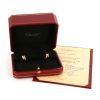 Cartier Trinity medium model earrings in 3 golds - Detail D2 thumbnail