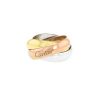 Cartier Trinity large model ring in 3 golds, taille 50 - 00pp thumbnail