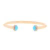 Piaget Possession bracelet in pink gold,  diamonds and turquoise - 00pp thumbnail